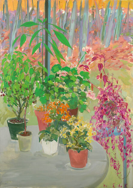 Elaine de Kooning, ‘Foliage/Indoors and Out’, 1980