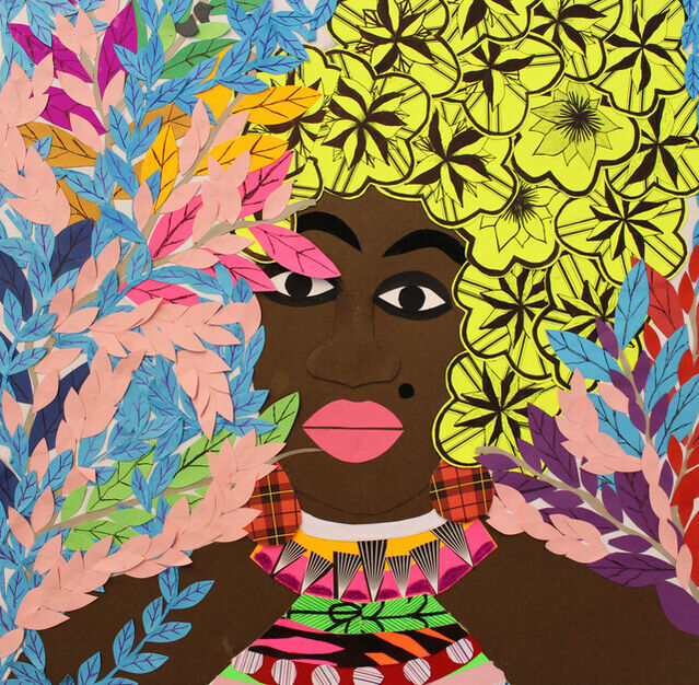 Wabonga Franklin Mbungu Wabonga | Fleur africaine (2021) | Available for Sale ...