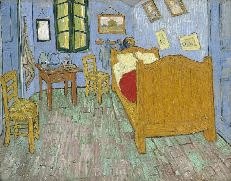 Vincent van Gogh, The Bedroom (1889)