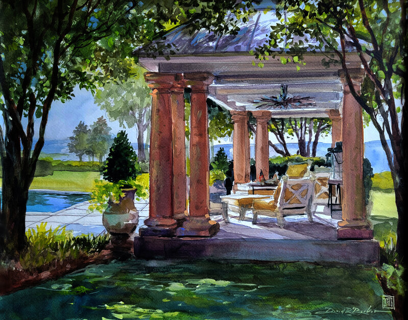 David R Becker Chloris Point Pool (2025) by David R. Becker - For Sale | Artsy