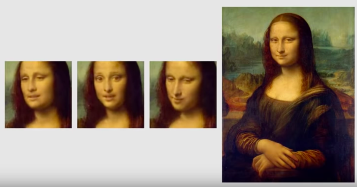 1200px x 630px - AI Researchers Created a Mona Lisa Deepfake | Artsy