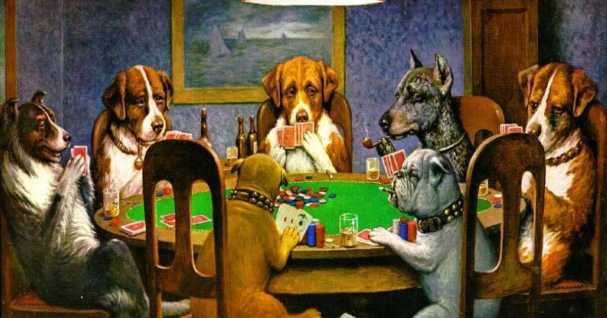 Why This Painting of Dogs Playing Poker Has Endured for over 100 Years |  Artsy