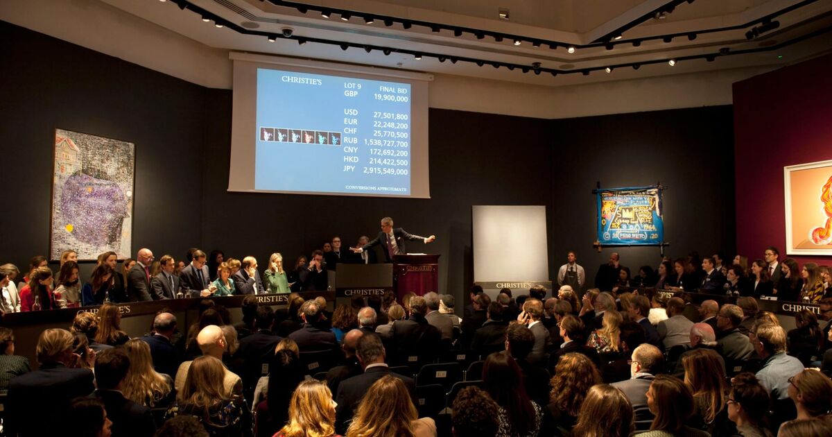 Christie's £137 Million Night Breaks Record for a Contemporary Art