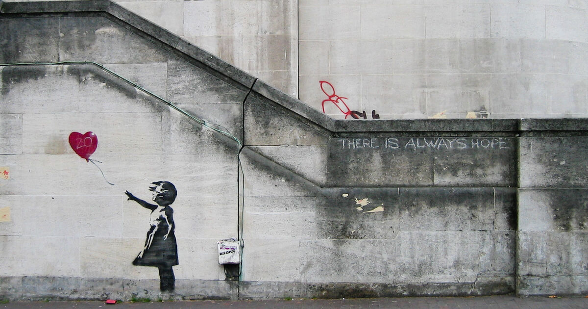 How Banksy's “Girl with Balloon” Became an Icon of 21st-Century Art
