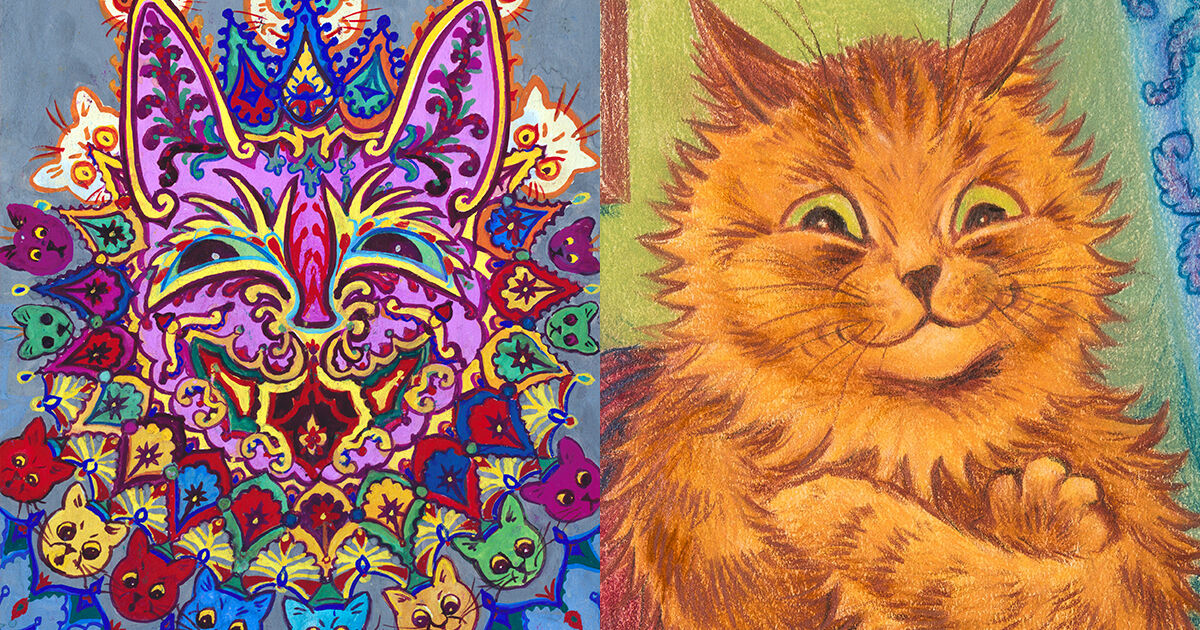 Louis Wain's cryptic cats