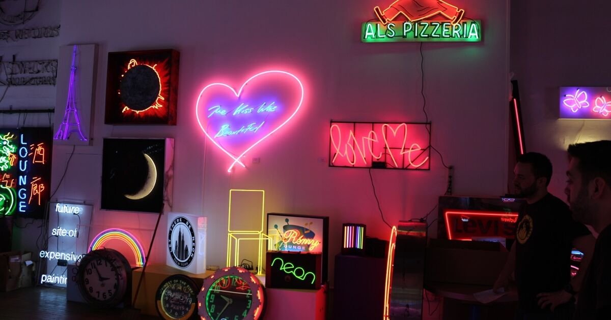 Let There Be Neon, the Workshop Where Famous Artists Develop Their