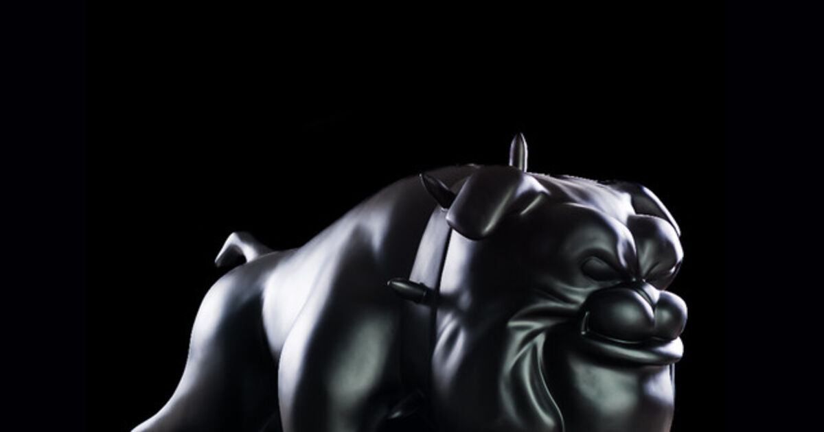 Christophe Comerro, Vegas Bulldog JR Pop Art - Luxury LOUIS VUITTON 1  (2020)