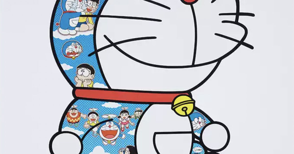 Takashi Murakami: Superflat Doraemon | Artsy