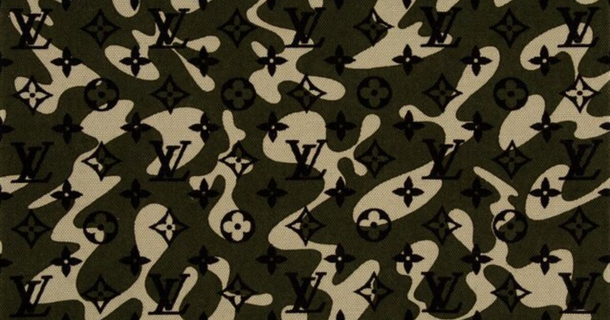 Louis Vuitton x Takashi Murakami Green Monogramouflage Monogram Coated in  2023