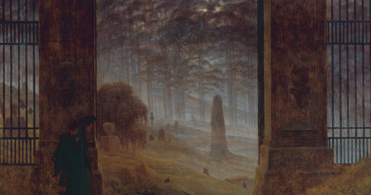 I m Obsessed With Caspar David Friedrich s The Cemetery Entrance Artsy I m Obsessed With Caspar David Friedrich s The Cemetery Entrance Artsy