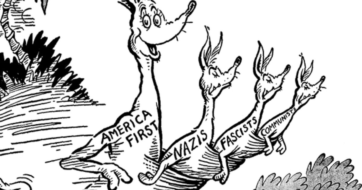 Dr. Seuss Satirized “America First” Decades before Donald Trump Made It ...