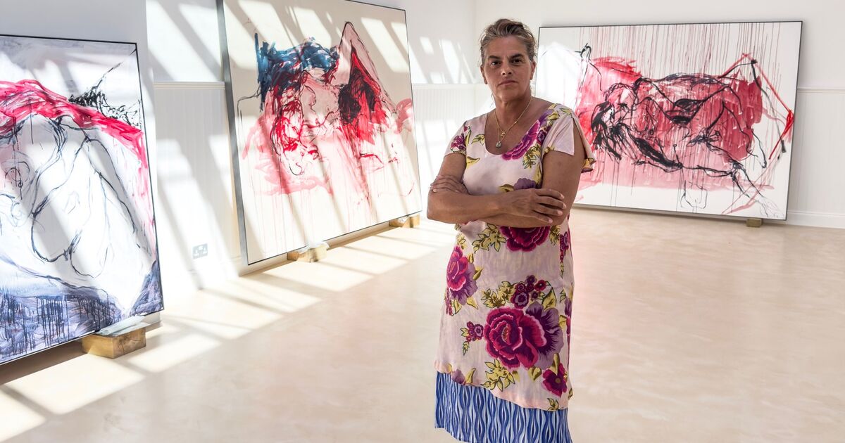 Tracey Emin Returns to New York with Hopeful Paintings Excavating Love ...