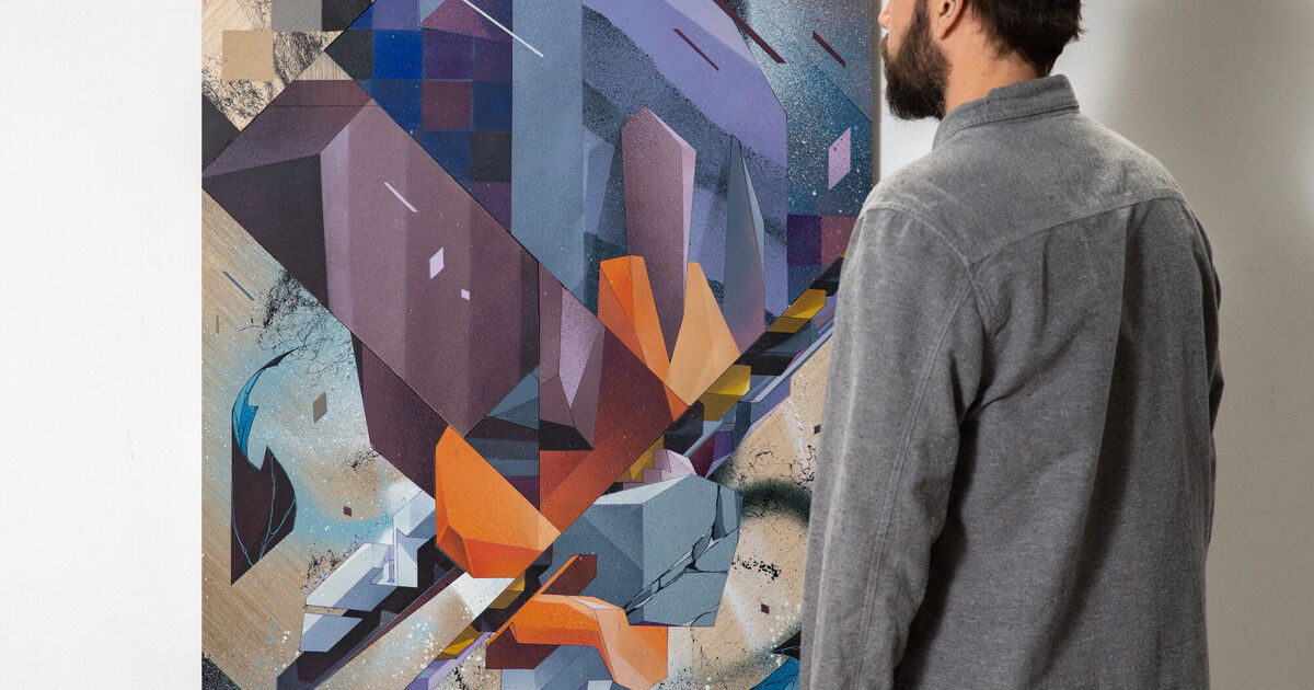 Floating Abstract Ladscape by ETNIK | Artsy
