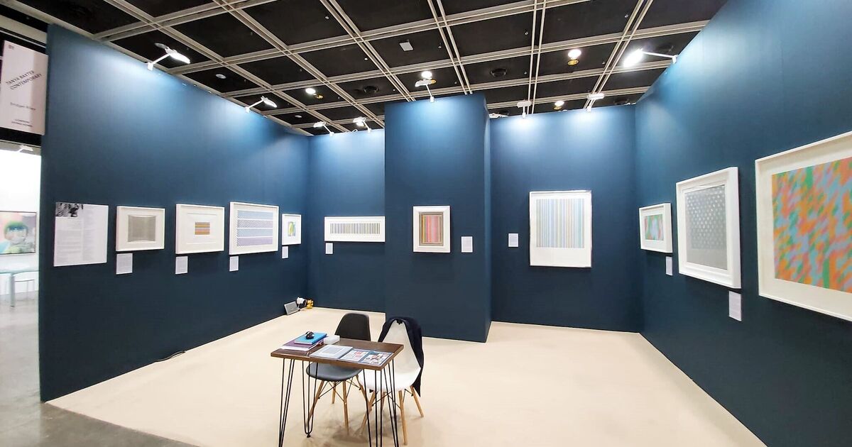 Bridget Riley’s Solo Exhibition at Art Central Hong Kong | Artsy