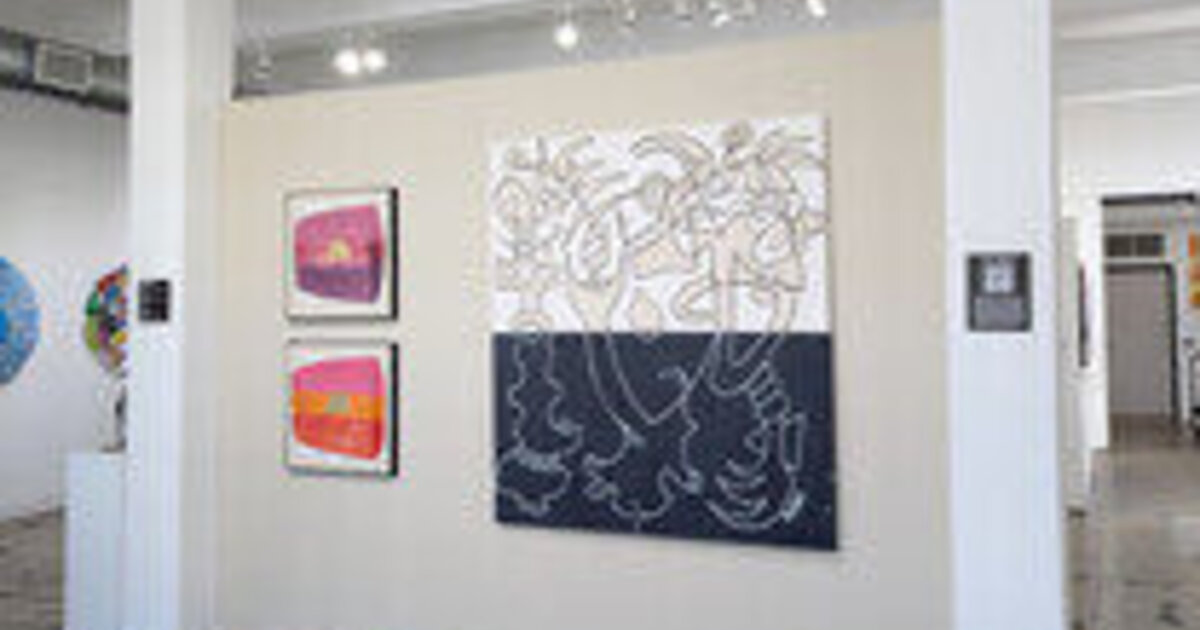 Real Canvas Say When: Original Abstract and Contemporary Paintings on Raw Canvas ...