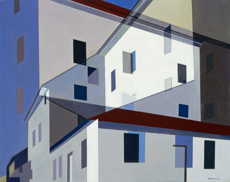 On A Shaker Theme 1956 By Charles Sheeler Artsy on-a-shaker-theme-1956-by-charles-sheeler-artsy