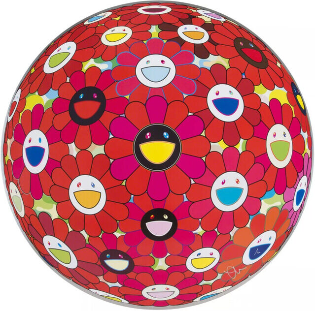 Takashi Murakami, Kaikai Kiki | Flowerball (3D) - Red Ball (2013 ...