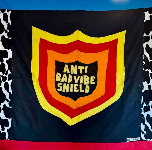 Ozzie Wright | Anti Bad Vibe Shield - Black (2025) | Available for Sale ...