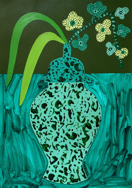 Cathy Tabbakh, ‘Orchidée Verte’, 2023