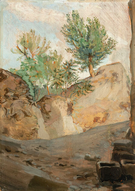 Duncan Grant, ‘Landscape near Settignano, Florence’, 1907