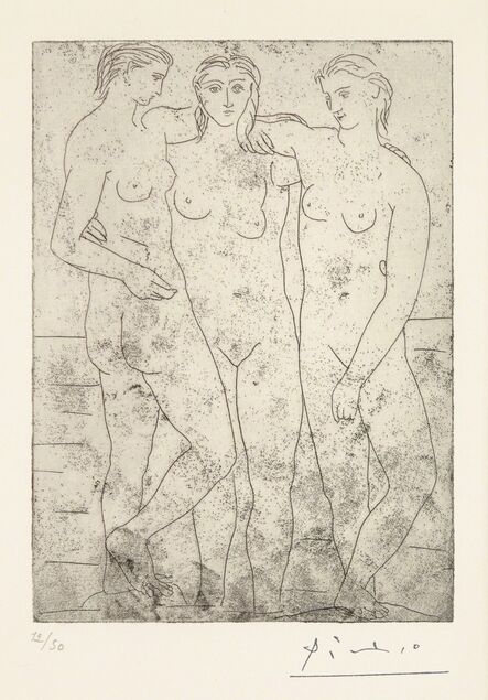 Pablo Picasso, ‘LES TROIS BAIGNEUSES II’, 1923