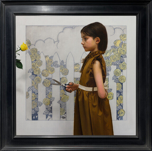 Mark R. Pugh | The Girl with Scissors and the Prize Winning Rose Bush ...