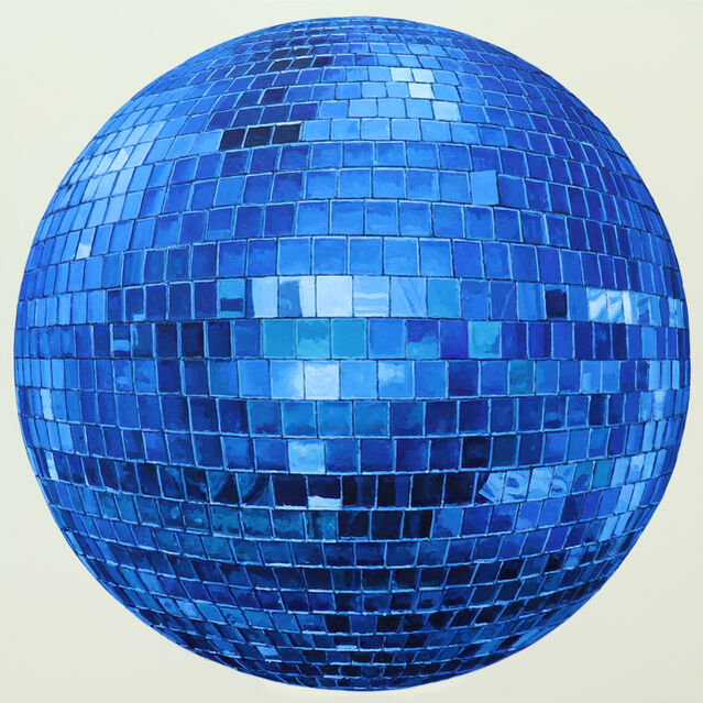 Richard Combes, Blue Disco Ball (2019), Available for Sale