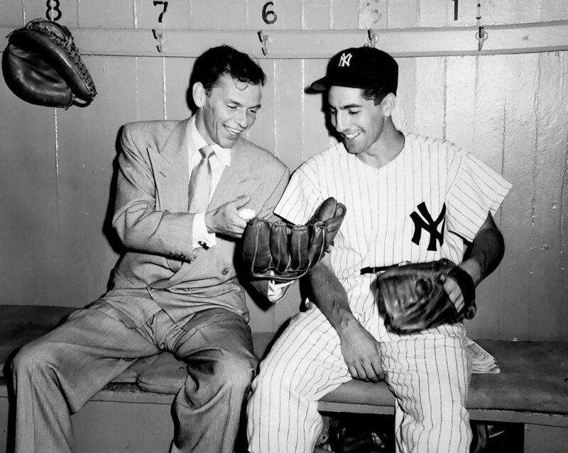 William Jacobellis, Frank Sinatra and Phil Rizzuto, New York Yankees  (1949), Available for Sale