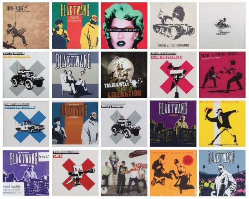 Banksy, Banksy Album Cover Artwork Collection (30 pieces)