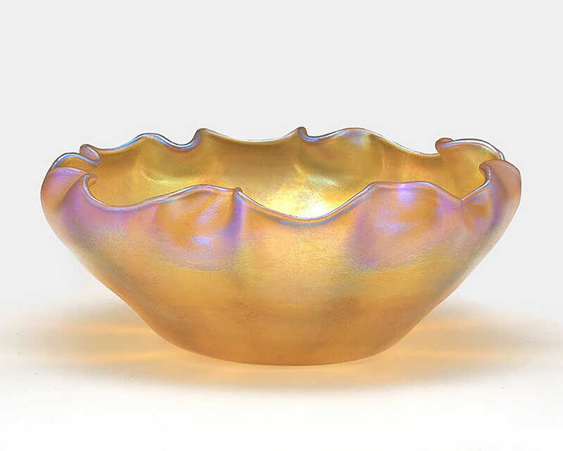 Louis Comfort Tiffany Tiffany Favrile Glass Bowl (20th