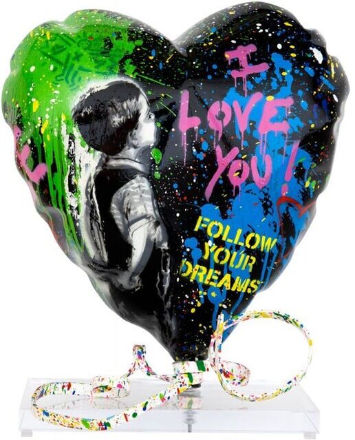 Heart Balloons – Art Glass Love by Wardell