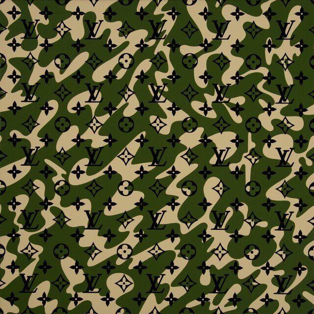 Takashi Murakami X Louis Vuitton, Monogramouflage (2008)
