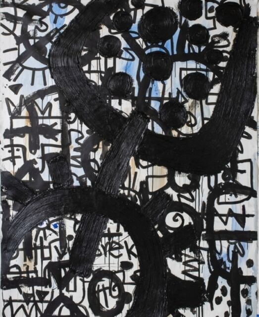 Victor Ekpuk Composition In Black 2 19 Available For Sale Artsy