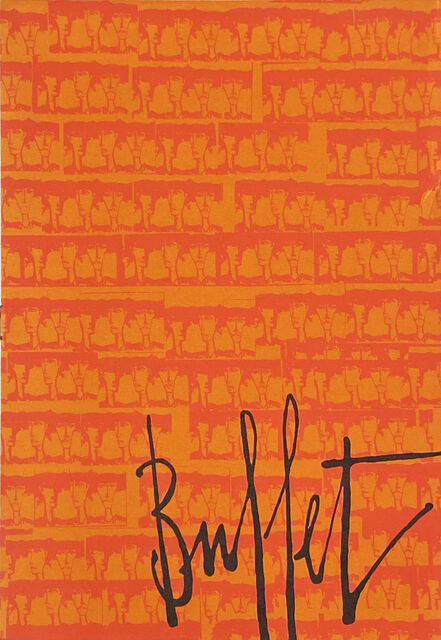 Bernard Buffet  'Collector's Guild' Original (1968) Brochure +