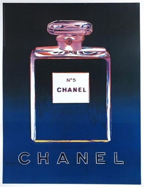 Andy Warhol | Chanel No. 5 (Blue) (1997) | Available for Sale | Artsy