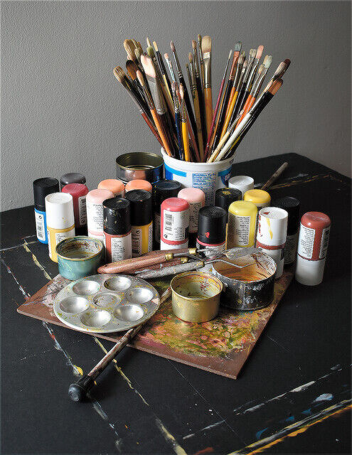 Robert Kosinski | Still Life - Painting Tools (2023) | Available for ...