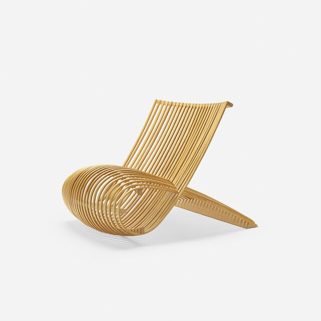 Marc Newson | Wooden chair (1988) | Artsy