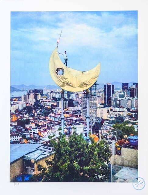 Morro Da Lua JR | Casa Amarela, JR on the moon, Favela Morro da Providência, Rio de ...