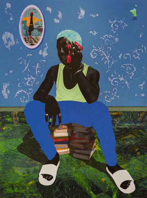 Adesola Yusuf | Feeling Blue (2022) | Available for Sale | Artsy