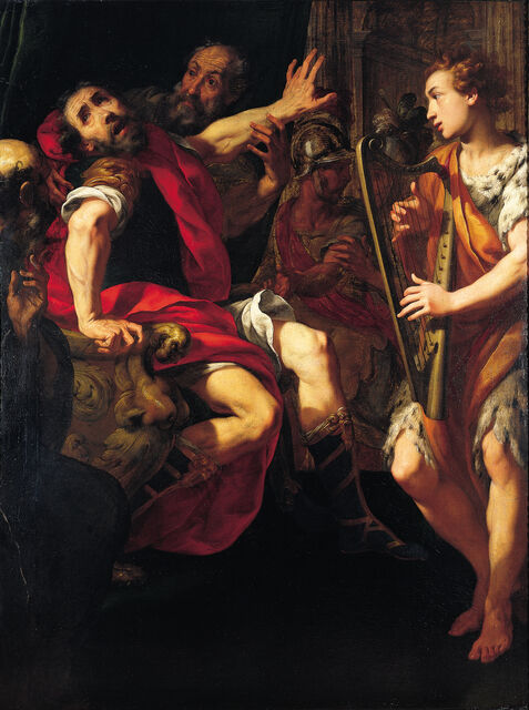 Daniele Crespi | David and Saul (ca. 1620) | Available for Sale | Artsy