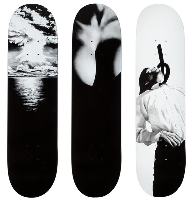 Robert Longo x Supreme Skateboard Deck Set of 3