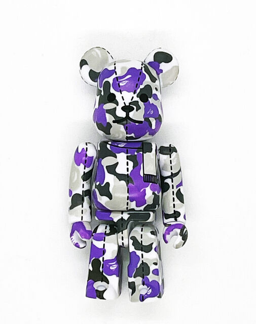 BAPE, A Bathing Ape, Medicom, Medicom Toy, Bearbrick × Bape Shark Hong  Kong 15th Anniversary 1000% (Be@rbrick purple camouflage ) (2021), Available for Sale