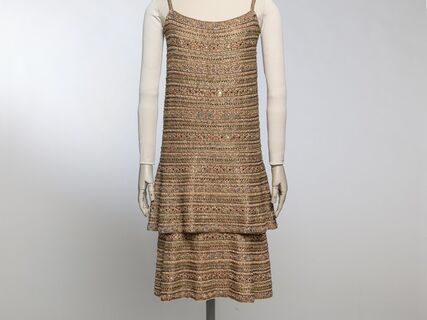 Chanel 1955 Evening Dress, Bucol, Photo Kublin — Clipping