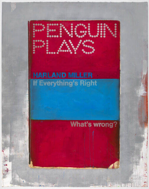 Harland Miller | If Everything's Right - What's Wrong? (2013) | Artsy