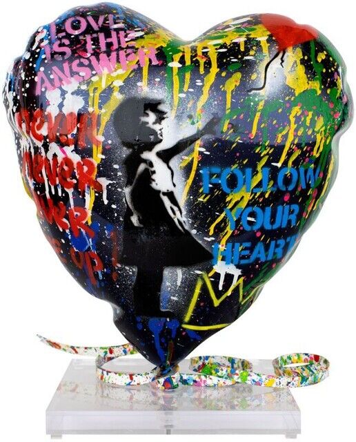 Heart Balloons – Art Glass Love by Wardell