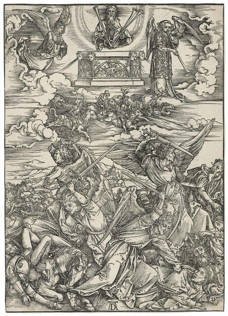 Albrecht Dürer | The Four Avenging Angels, from: The Apocalypse (circa ...