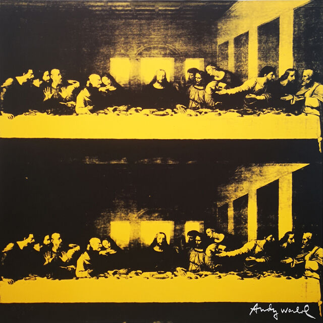 andy warhol last supper dove
