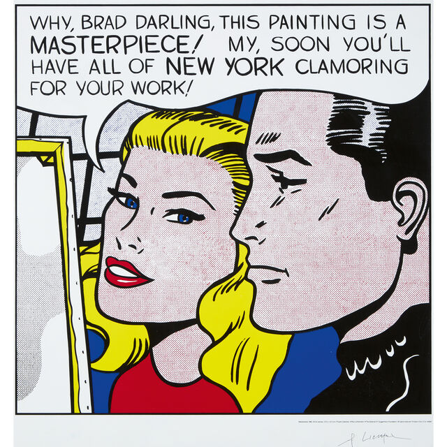 After Roy Lichtenstein | Masterpiece (Poster) (1993-94) | Artsy