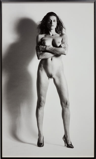 Helmut Newton | Big Nude VII, Nancy La Scala, Monte-Carlo (1990) | Artsy
