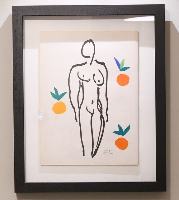 erosion rådgive forord Henri Matisse | Nu aux Oranges (Nude with Oranges) (1958) | Available for  Sale | Artsy